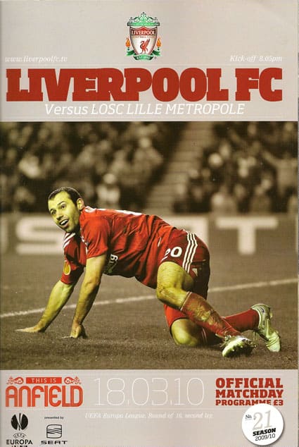 Liverpool FC v Lille OSC